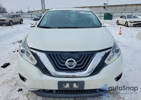 2018 Nissan Murano S z USA, uszkodzony, nr VIN 5N1AZ2MHXJN106073